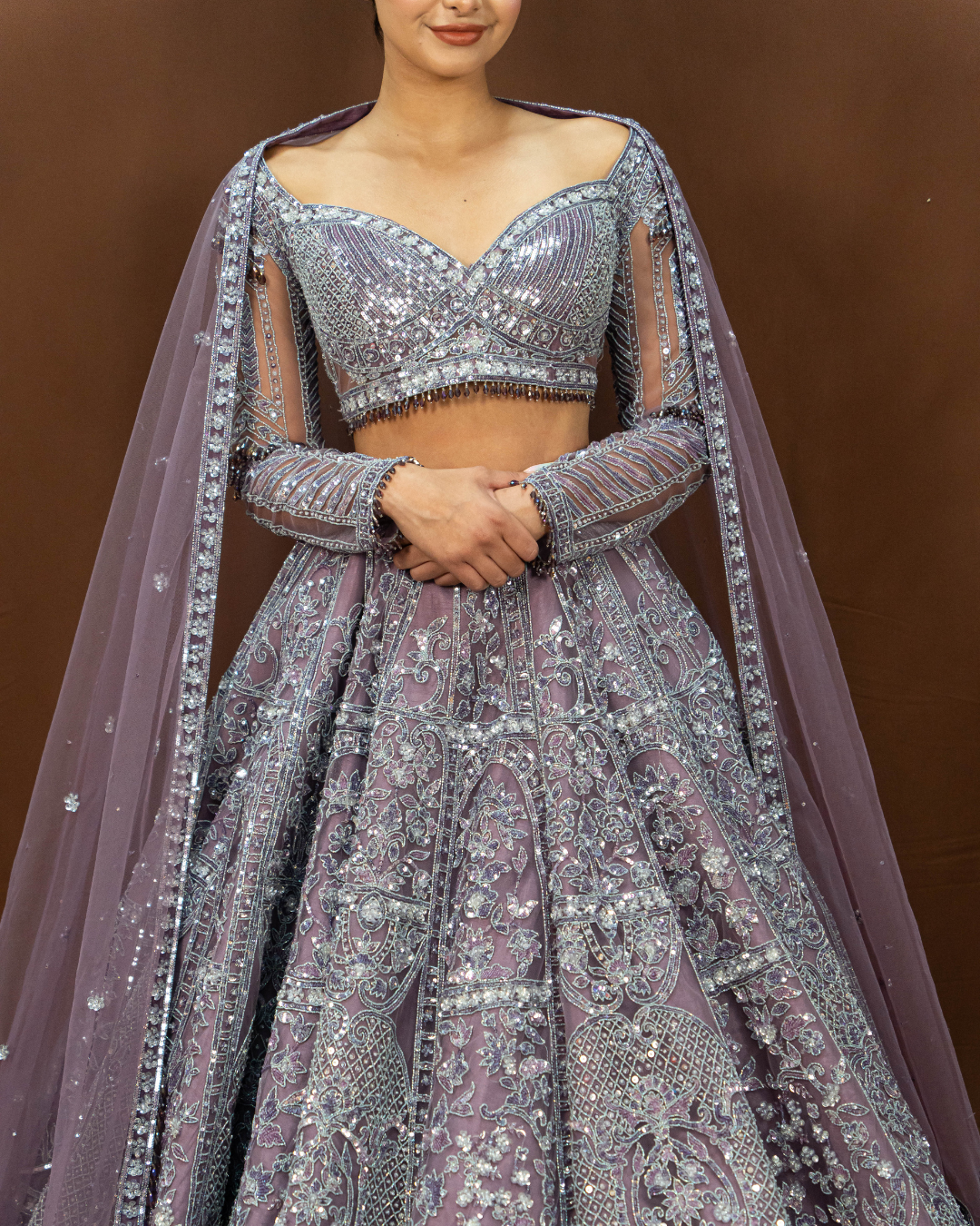 Mya | Lilac Lengha