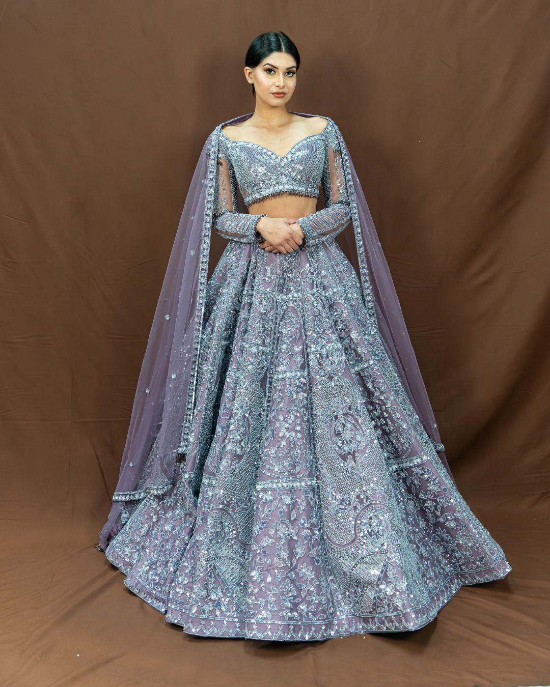 Mya | Lilac Lengha