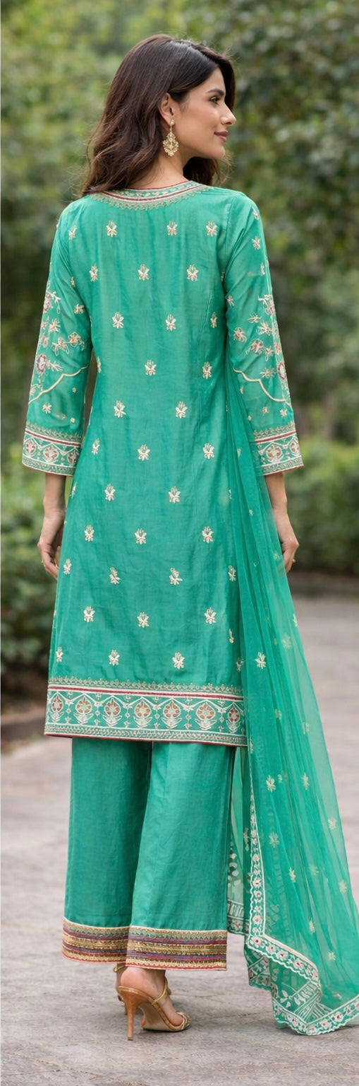 Emerald Heritage Suit Set