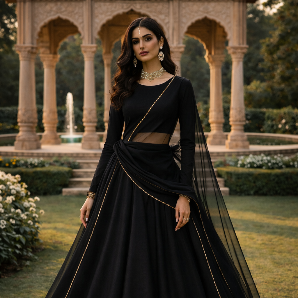 Midnight Noor Lehenga Set