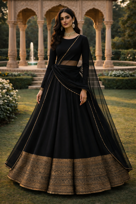 Midnight Noor Lehenga Set