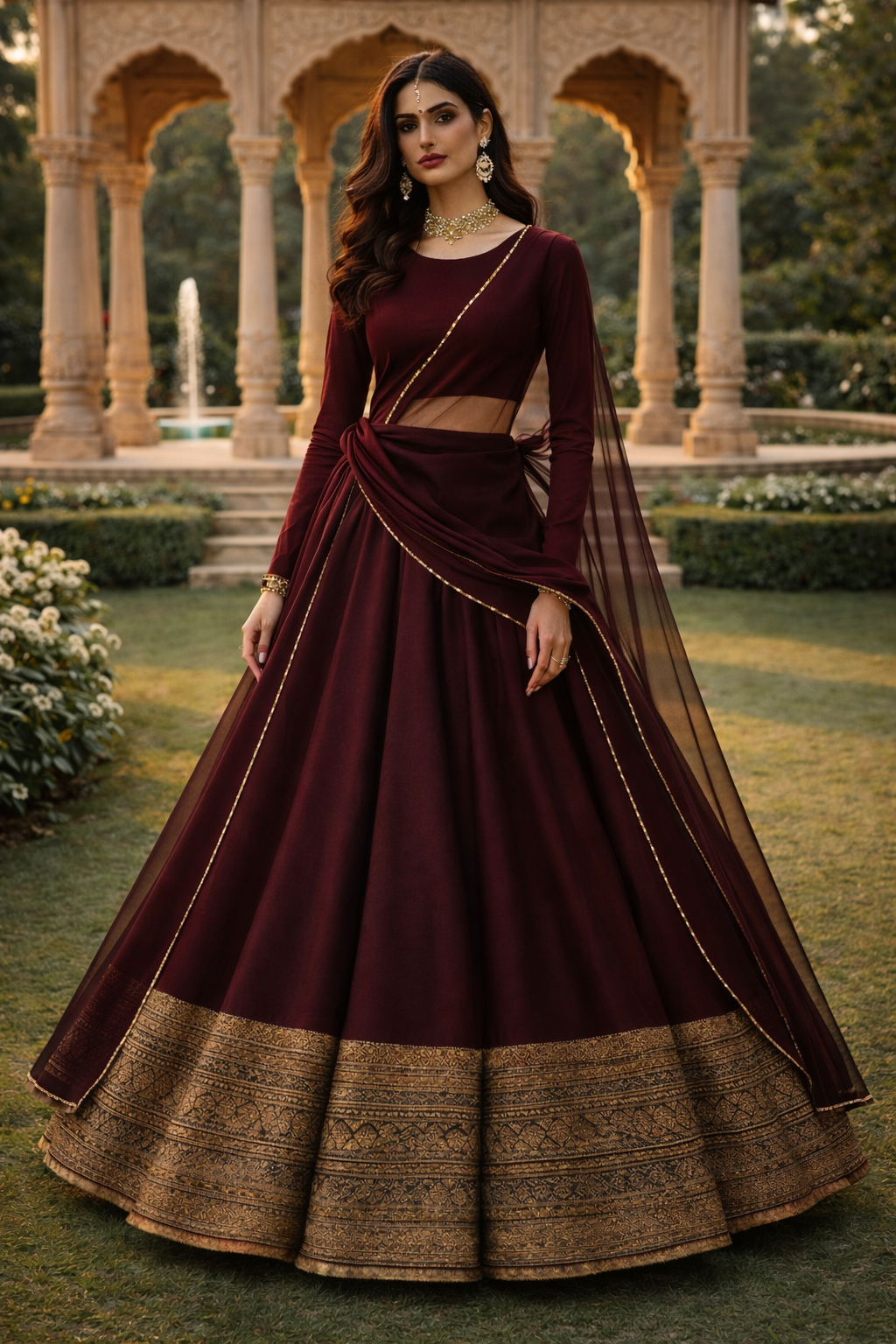 Midnight Noor Lehenga Set