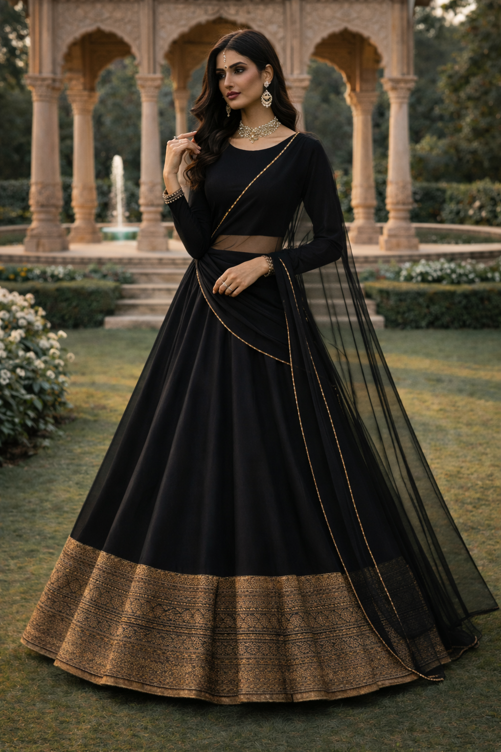 Midnight Noor Lehenga Set