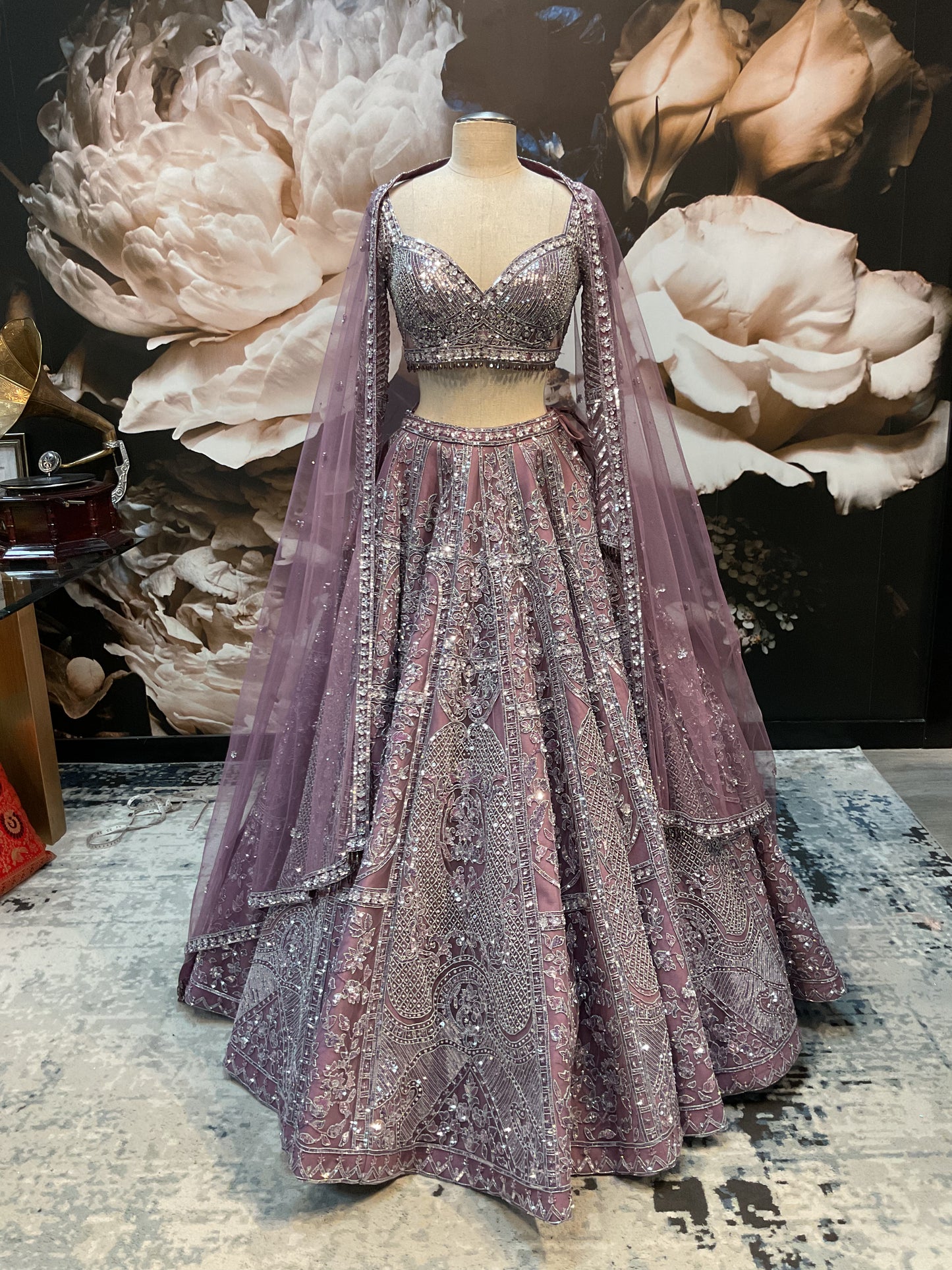 Mya | Lilac Lengha