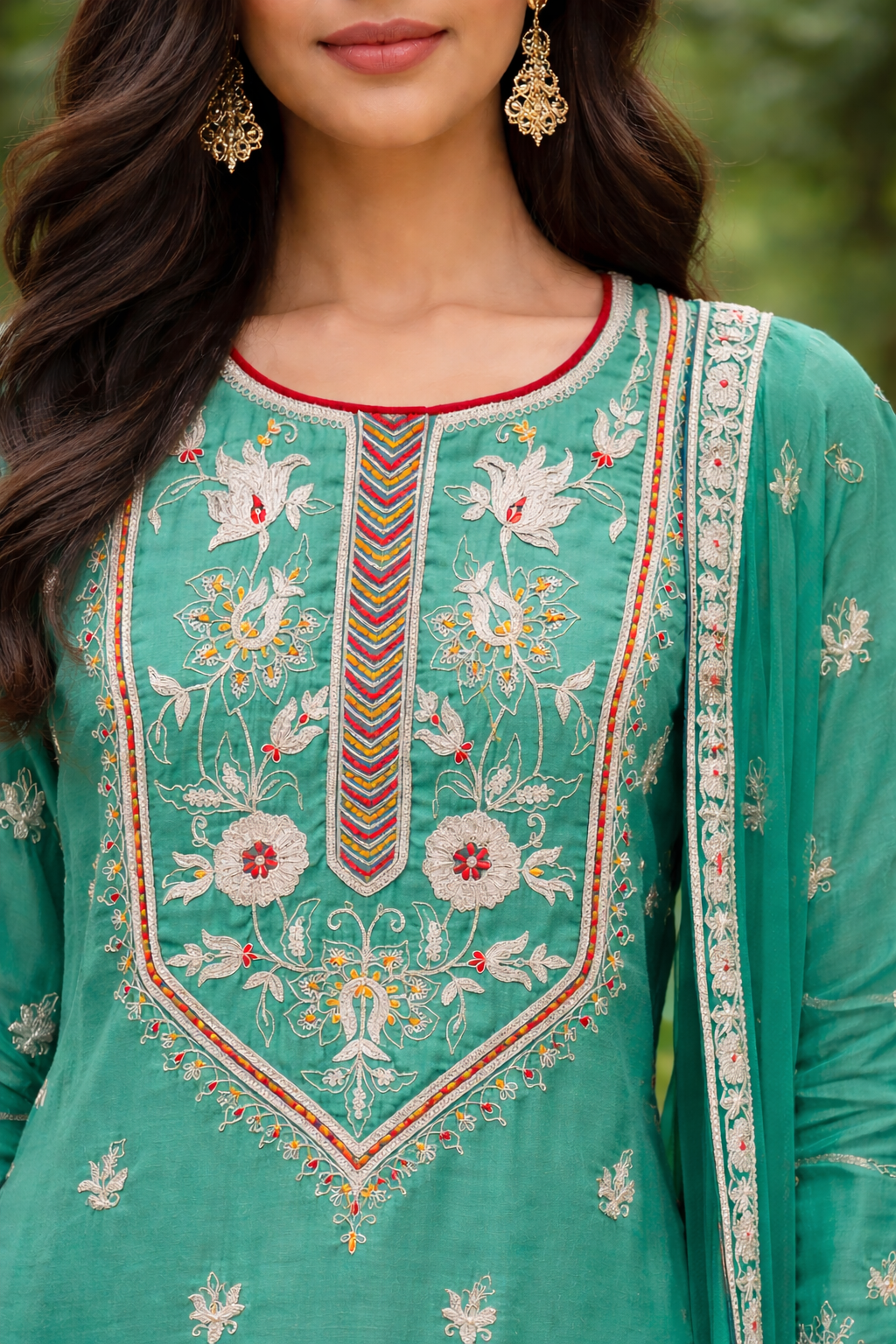 Emerald Heritage Suit Set