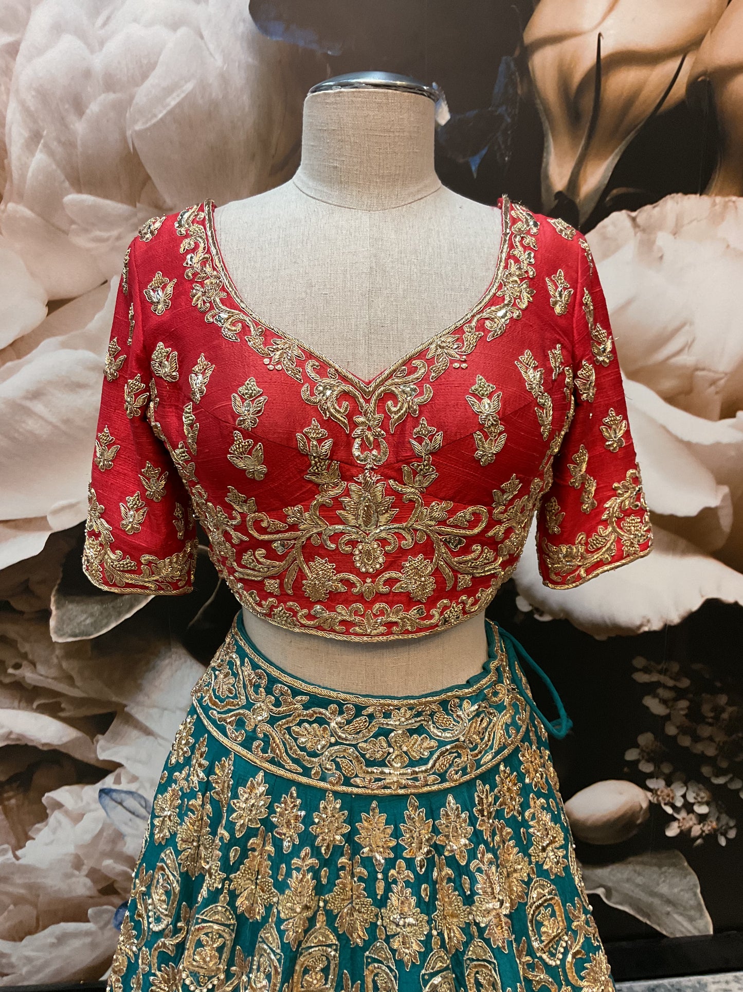 Multicolor Bridal Lehenga