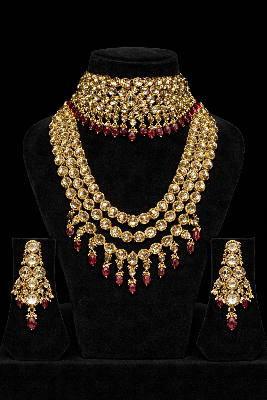 Kundan Chokar Bridal Set