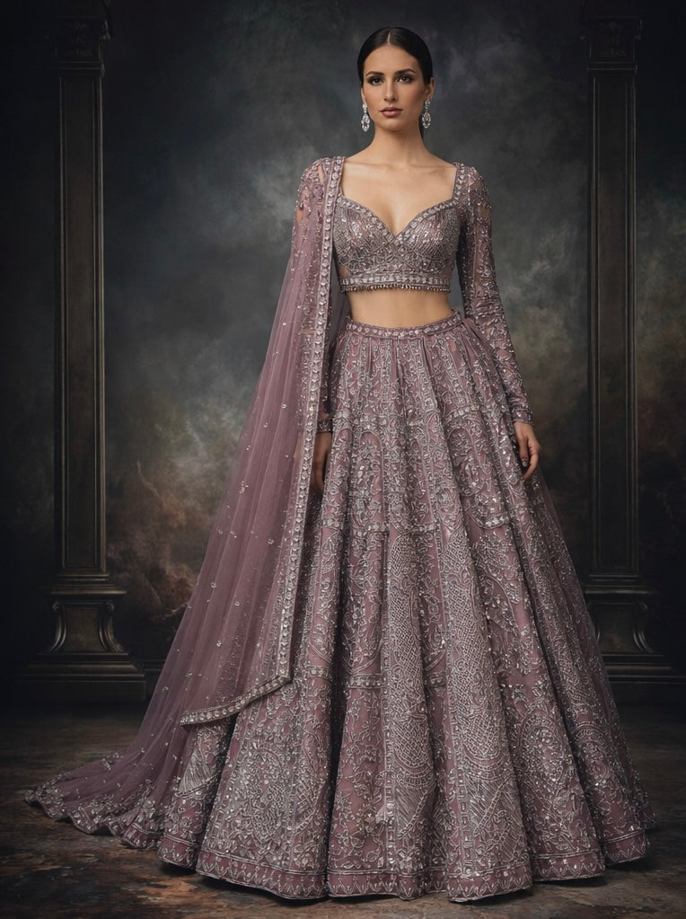 Mya | Lilac Lengha